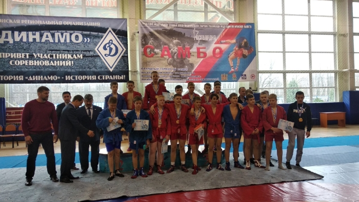 Клинцовские самбисты успешно выступили во Всероссийском турнире общества «Динамо»