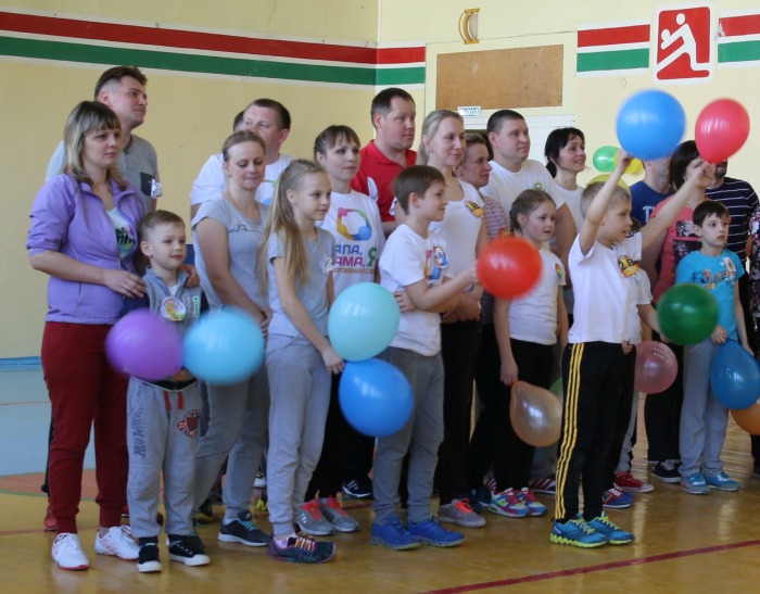 В городе Клинцы прошла семейная спартакиада «Здоровая семья – здоровое общество»