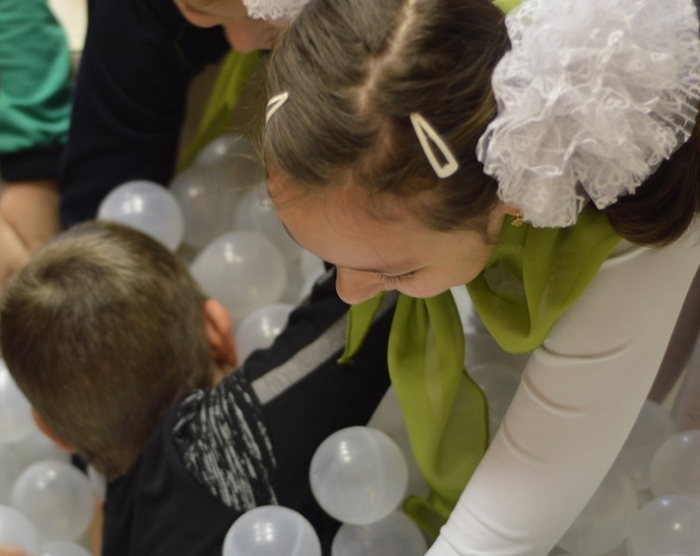 В Клинцах волонтеры провели тренинговое занятие для дошкольников
