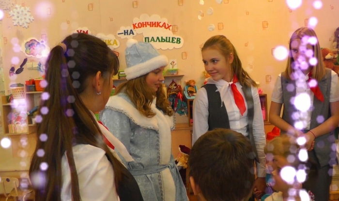 В Клинцах волонтеры организовали праздник для дошкольников