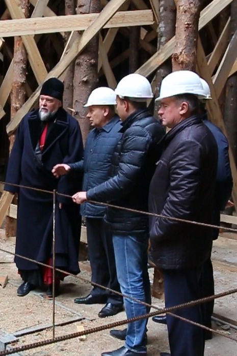 Строительство кафедрального собора в городе Клинцы идет ускоренными темпами