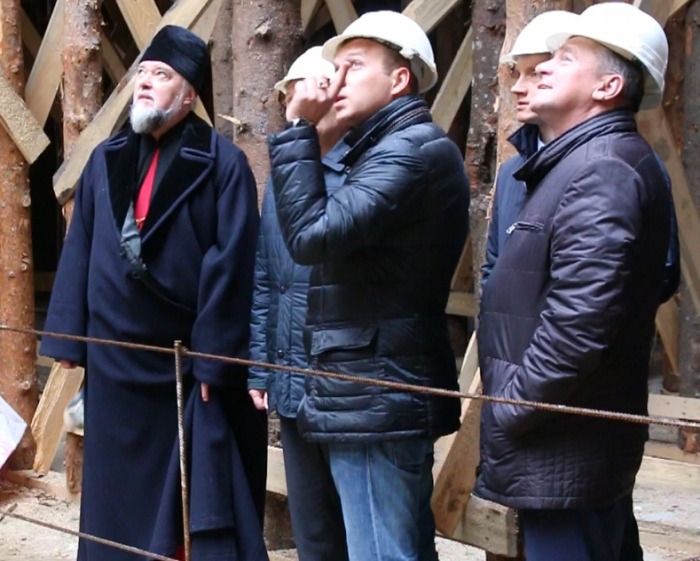 Строительство кафедрального собора в городе Клинцы идет ускоренными темпами