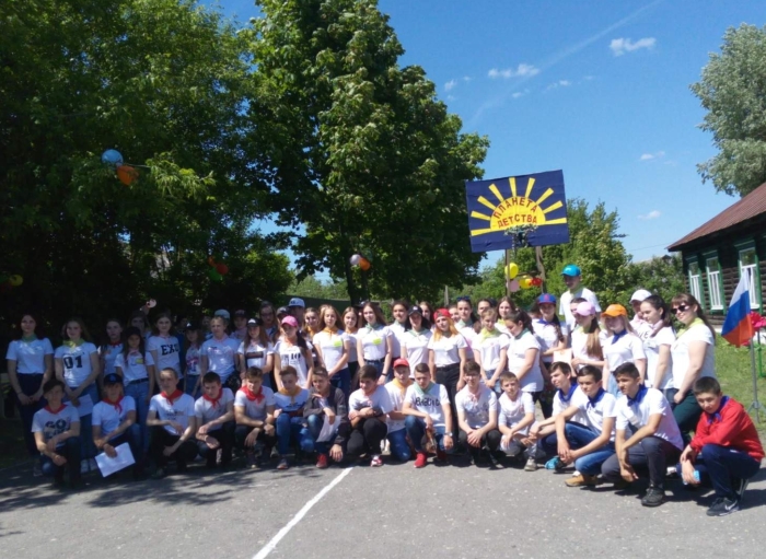 В Клинцовском районе прошел фестиваль детских общественных объединений «Планета Детства»