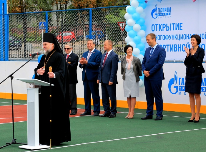 В городе Клинцы открылась многофункциональная спортплощадка