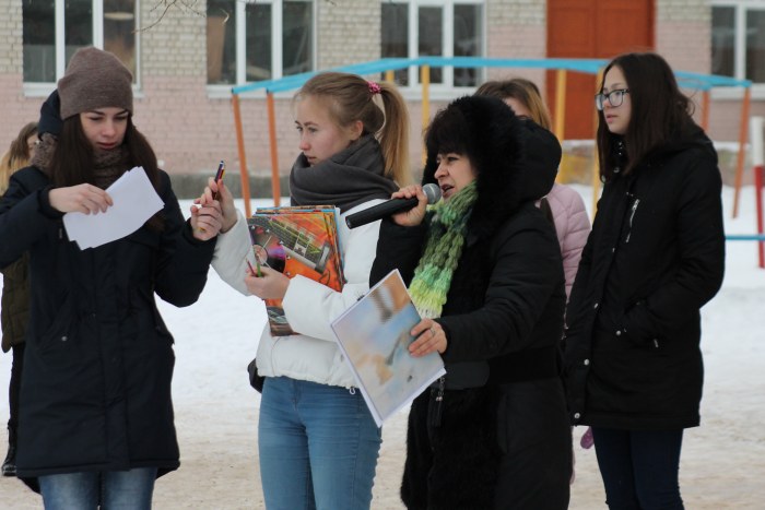 В городе Клинцы прошла зимняя спартакиада школьников