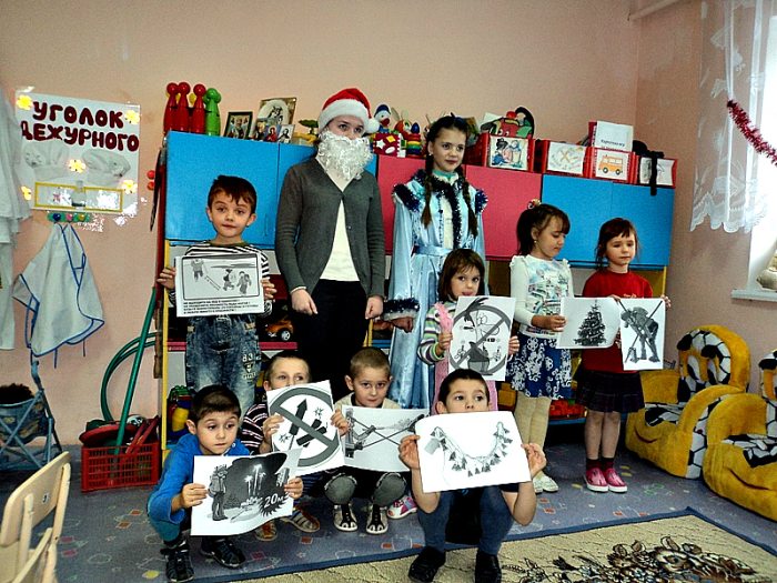 В День спасателя РФ закончилась акция «Безопасный новый год» с участием ДЮП Клинцовского района