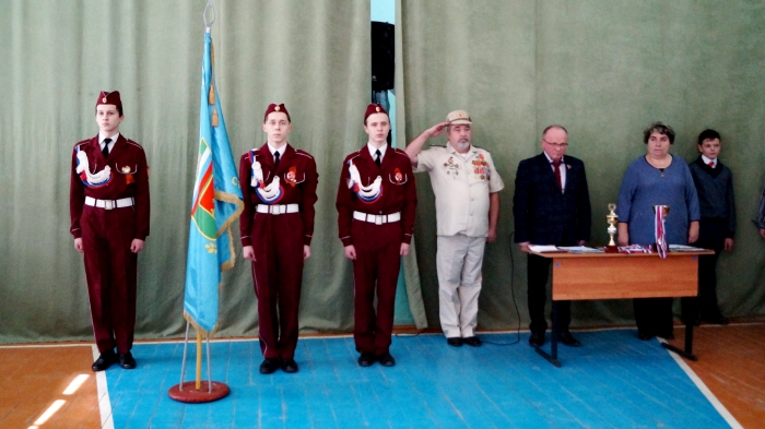 Закрытие оборонно-массового месячника в СОШ 4. Клинцы