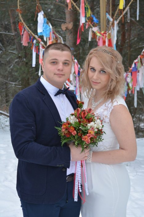 Первая свадьба военнослужащего и местной жительницы состоялась в Клинцах