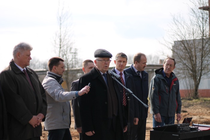В Клинцах состоялась церемония по закладке памятной гильзы, в честь начала строительства теплоэлектростанции