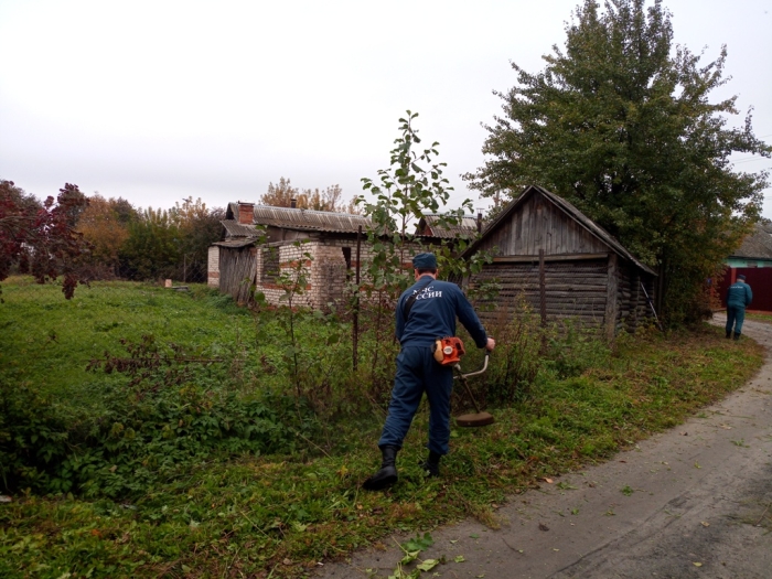 В Брянской области проходит профилактический месячник «Сухая трава»