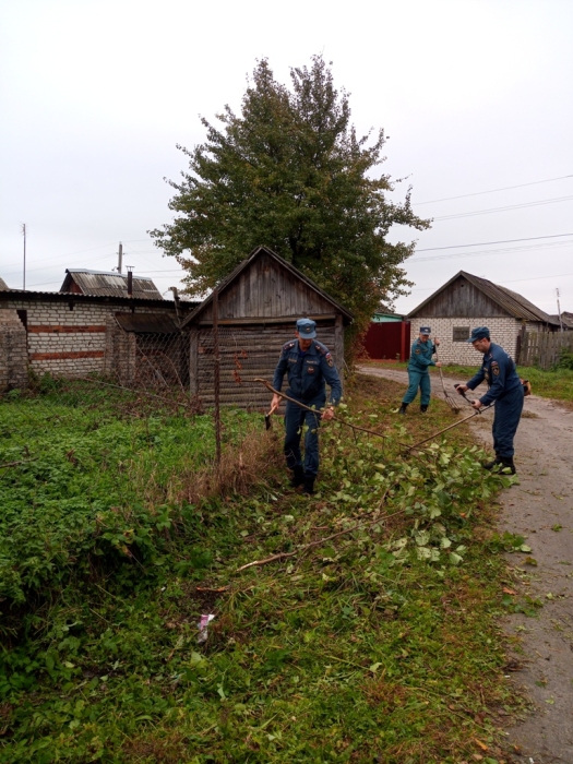 В Брянской области проходит профилактический месячник «Сухая трава»