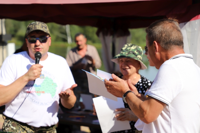 На базе отдыха «Тулуковщина» прошел турнир по рыбной ловле