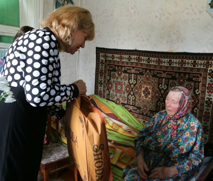 Владимир Путин поздравил клинчанку со 100-летним юбилеем