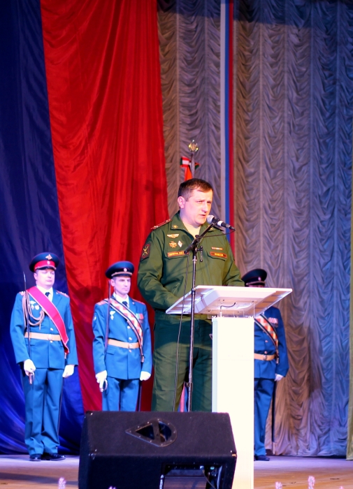 В Клинцах состоялся городской вечер, посвящённый Дню защитника Отечества