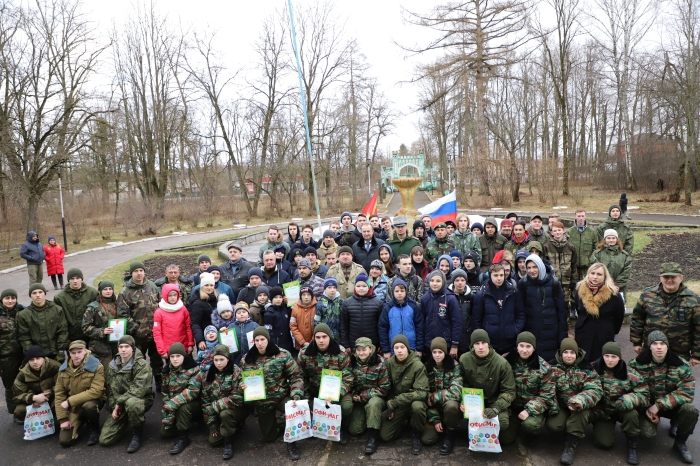 В Клинцовском районе грандиозно отметили День защитника Отечества
