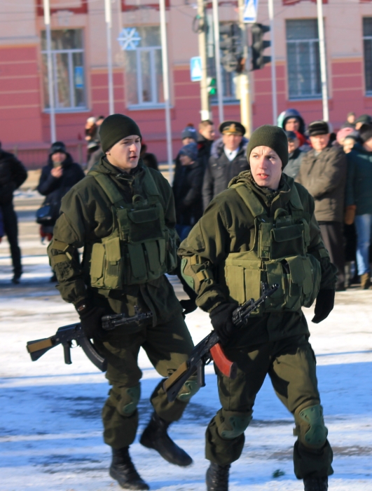 В Клинцах состоялось торжественное закрытие месячника оборонно-массовой работы