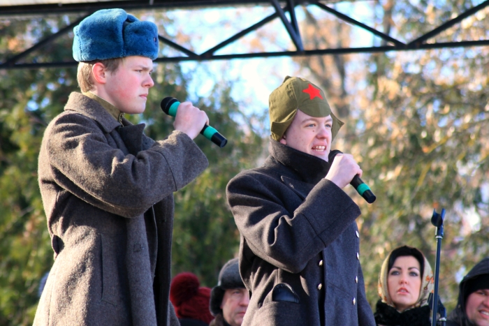 В Клинцах состоялось торжественное закрытие месячника оборонно-массовой работы