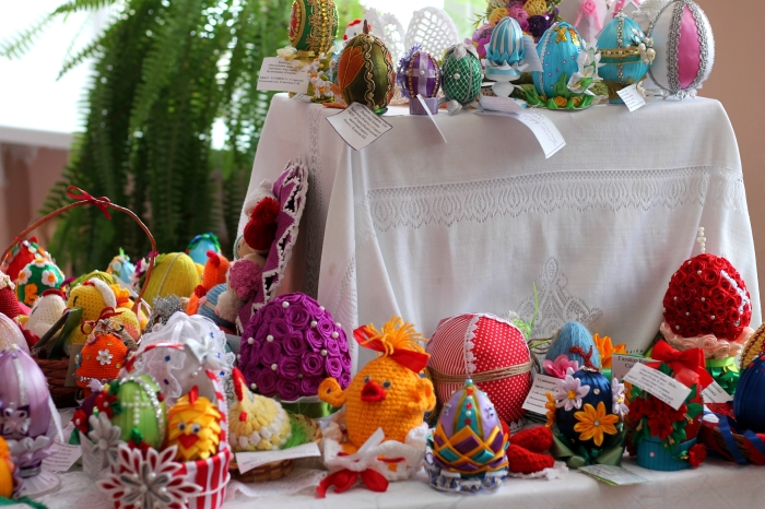 В Клинцах открылась выставка «Пасхальное яйцо - 2018»