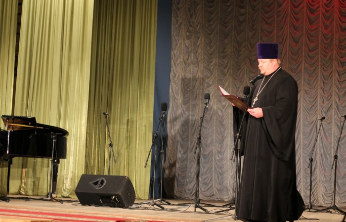 В городе Клинцы выступил хор Валаамского монастыря