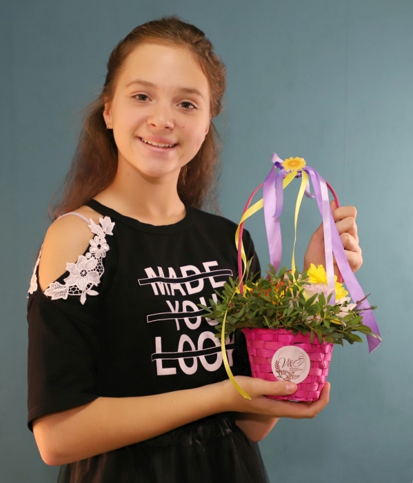В Клинцах для участников проекта «Мисс Краса 2019» состоялся мастер-класс по флористике