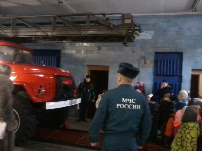 В канун праздника Дня спасителя РФ в ПСЧ № 10 города Клинцы состоялся день открытых дверей