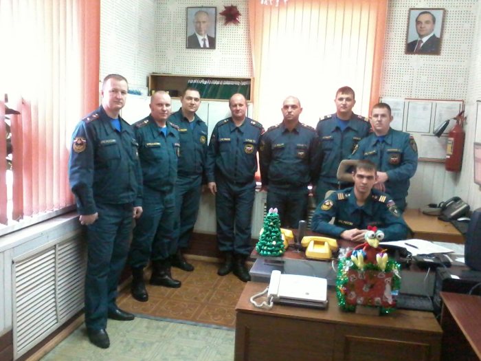 В канун праздника Дня спасителя РФ в ПСЧ № 10 города Клинцы состоялся день открытых дверей