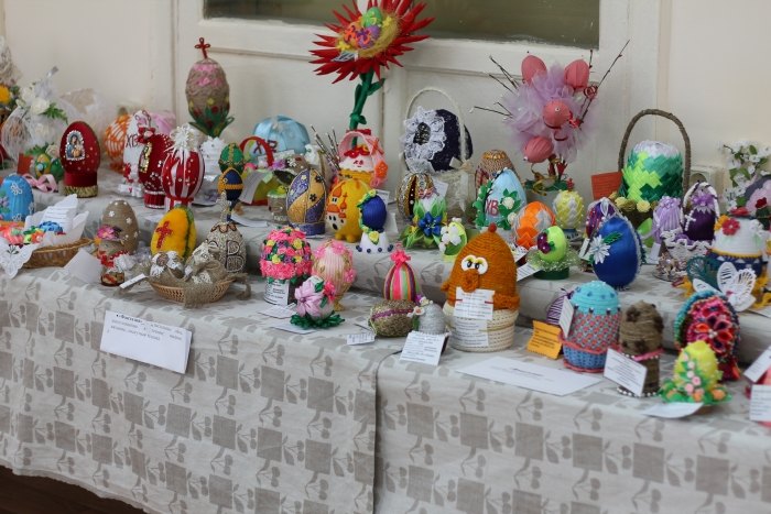 В городе Клинцы состоялось открытие выставки «Пасхальное яйцо 2017» 