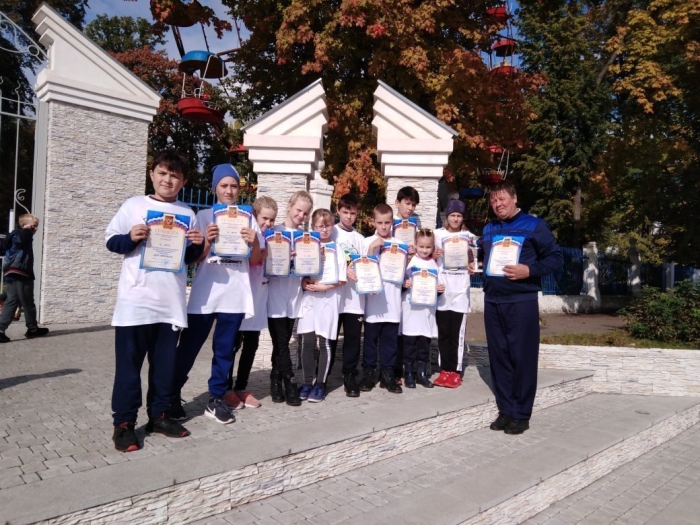 Школьники из Клинцовского района заняли второе место в областном физкультурно-спортивном фестивале  «Дети Чернобыля»