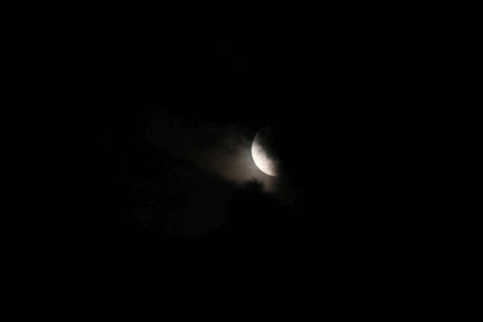 Затмение Луны и Великое противостояние Марса – фоторепортаж из города Клинцы