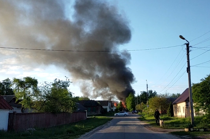 Пожар в Клинцах