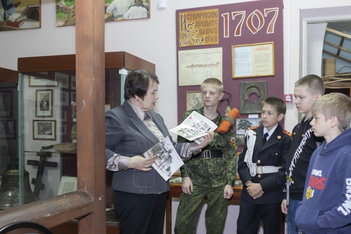 Кванторианцы из Клинцов посетили Клинцовский краеведческий музей в рамках всероссийской акции «Ночь музеев»
