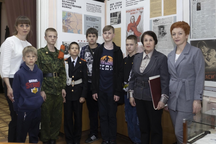 Кванторианцы из Клинцов посетили Клинцовский краеведческий музей в рамках всероссийской акции «Ночь музеев»