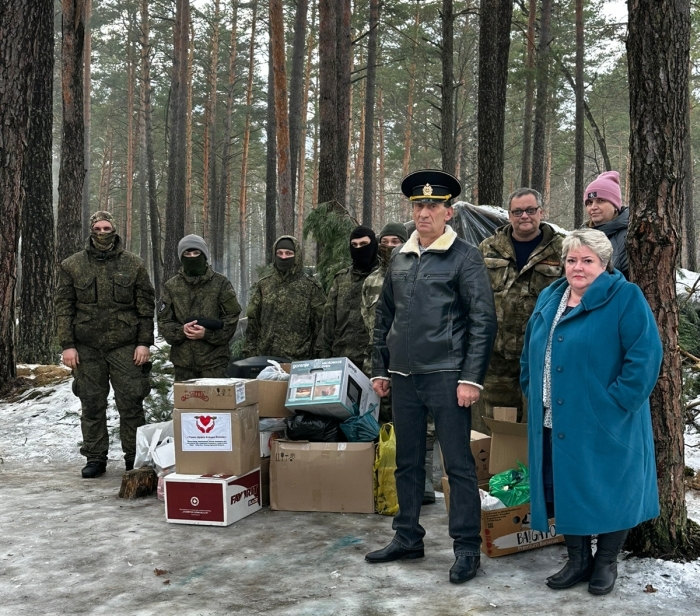Волонтёры отвезли гуманитарную помощь из Клинцов защитникам приграничных территорий