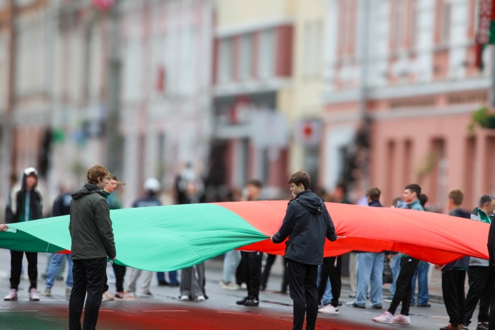 80 метровый пирог украсил международный фестиваль «Славянское единство-2025» в Гомеле