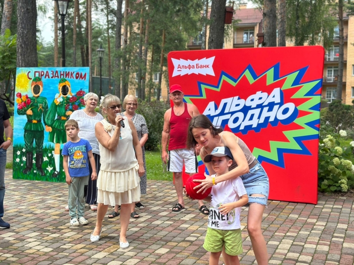 Спортивный фестиваль объединил семьи в санатории «Затишье» перед Днем ВМФ