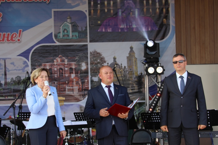 В Клинцах торжественно отметили 318-й День города