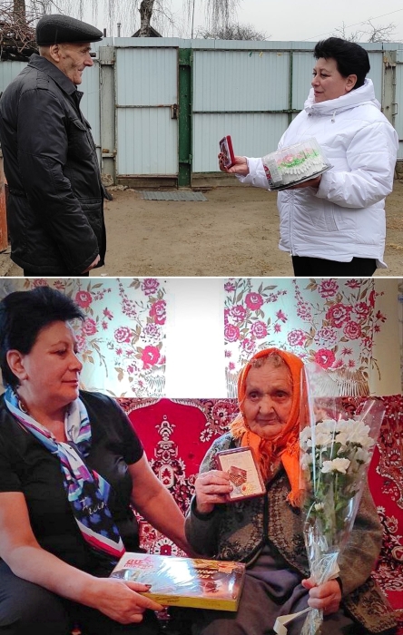 В Клинцовском районе вручили юбилейные медали в честь 80-летия Победы