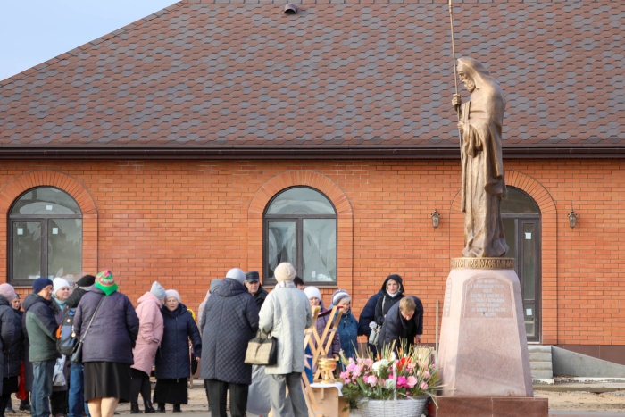 В Займище освятили памятник Александру Пересвету и новые колокола
