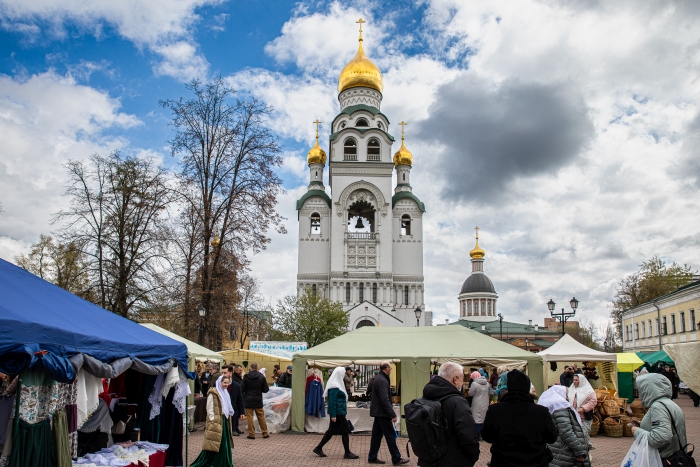 Делегация из Клинцов приняла участие в празднике святых жен-мироносиц в Москве
