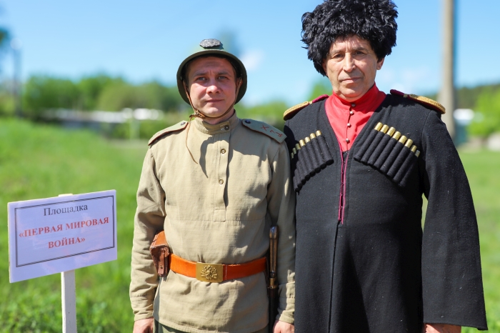 В Клинцах состоялся Второй международный военно-исторический фестиваль «Рубеж 32»