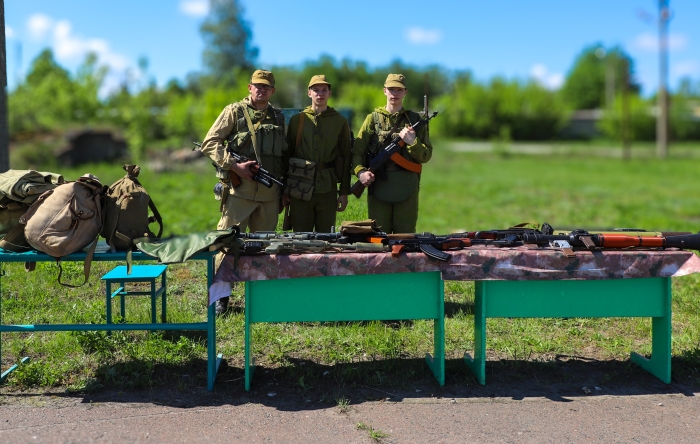 В Клинцах состоялся Второй международный военно-исторический фестиваль «Рубеж 32»