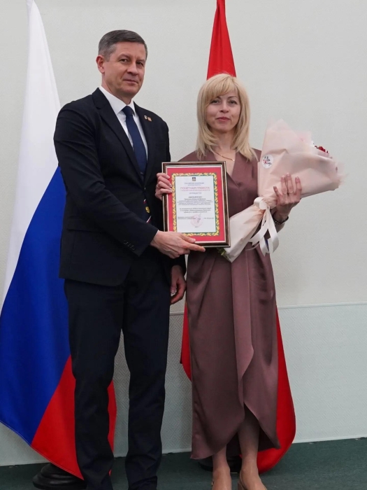 Кардиолог Клинцовской ЦГБ Татьяна Емельяненко удостоена Почётной грамоты Губернатора Брянской области