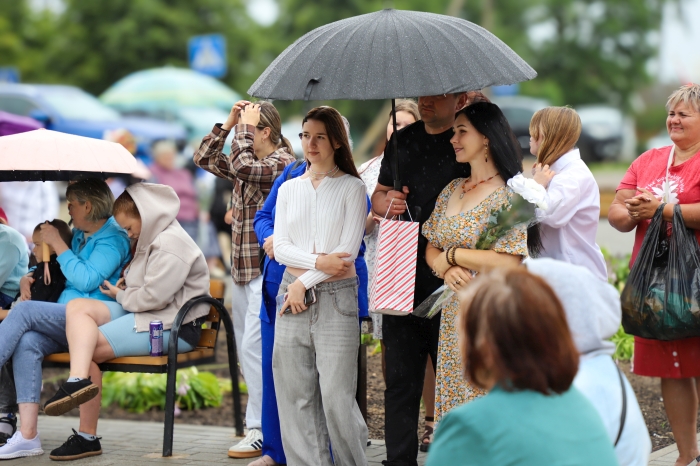 В селе Коржовка-Голубовка торжественно открыли новое общественное пространство
