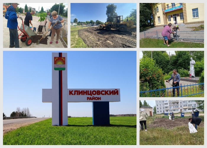 Большая уборка в Клинцовском районе: где навели порядок