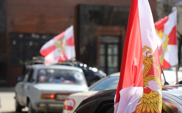 В Клинцах прошел автопробег, посвященный Дню войск национальной гвардии РФ