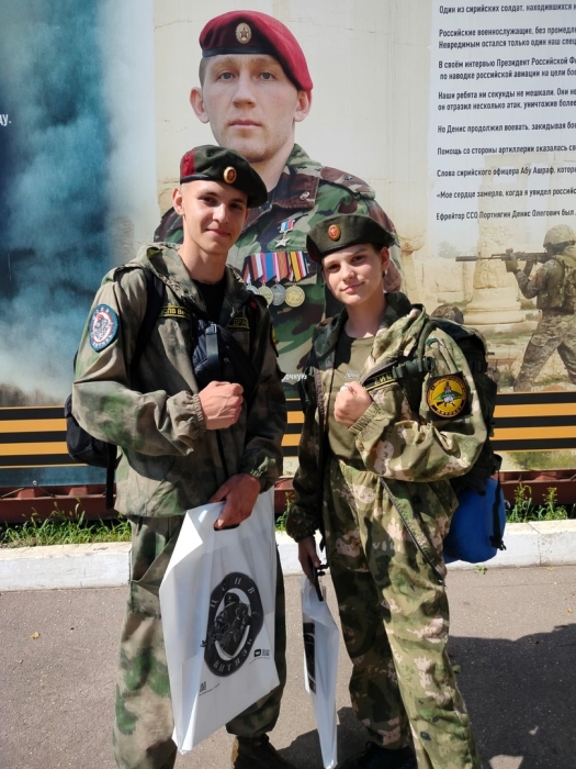 Клинчане сдавали экзамен  на оливковый берет с краповой вставкой