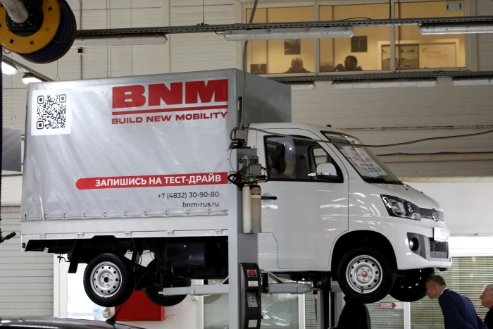 В Брянске завод BNM анонсировал старт продаж новых для России легких коммерческих автомобилей