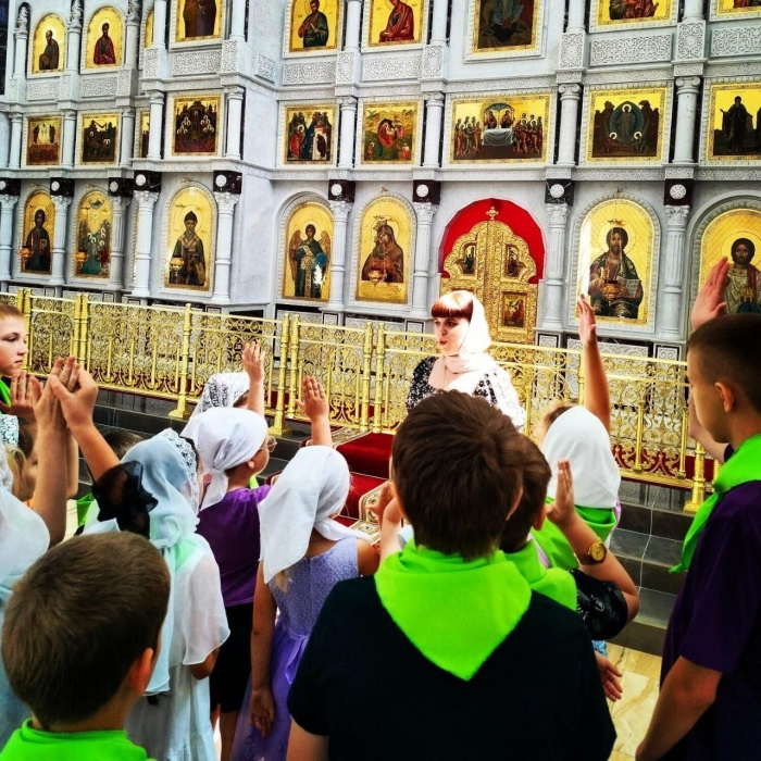 В Клинцах воскресная школа при Богоявленском кафедральном соборе продолжит работу в летние месяцы