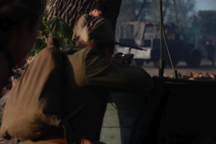 В Гомельской области прошла военно-историческая реконструкция форсирования реки Ипуть