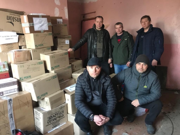 Жителям Донбасса доставили гуманитарную помощь из Клинцов